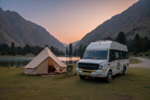 Caravan Hire Delhi to Manali